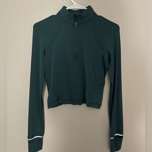 Lululemon special addition Jasper Run Cropped Half Zip